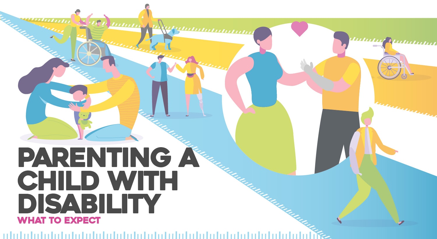 Parenting a child with a disability: what to expect infographic