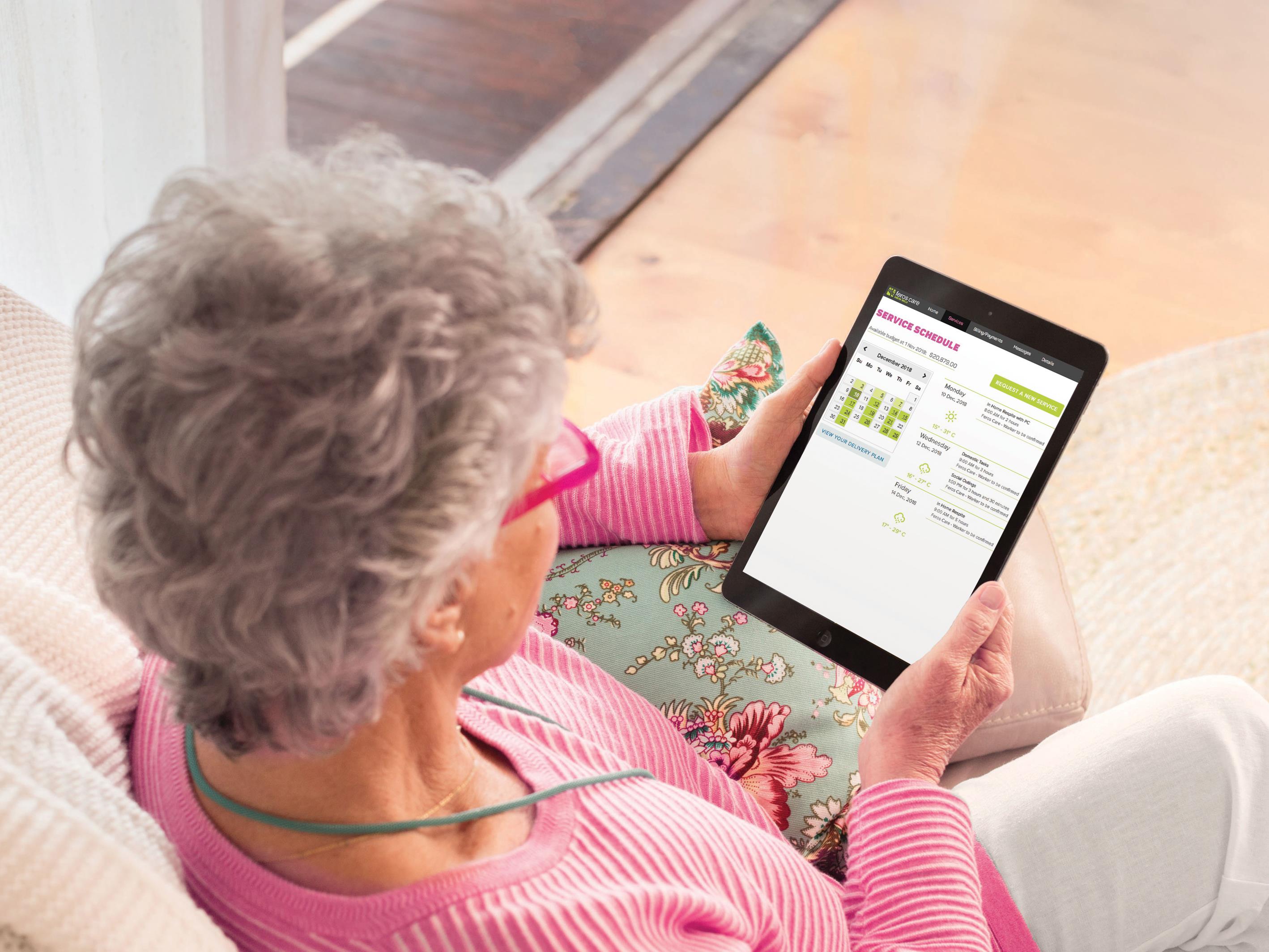 Thumbnail image for Feros Care introduces MyFeros, the self-service tool that helps you better manage your Home Care Package