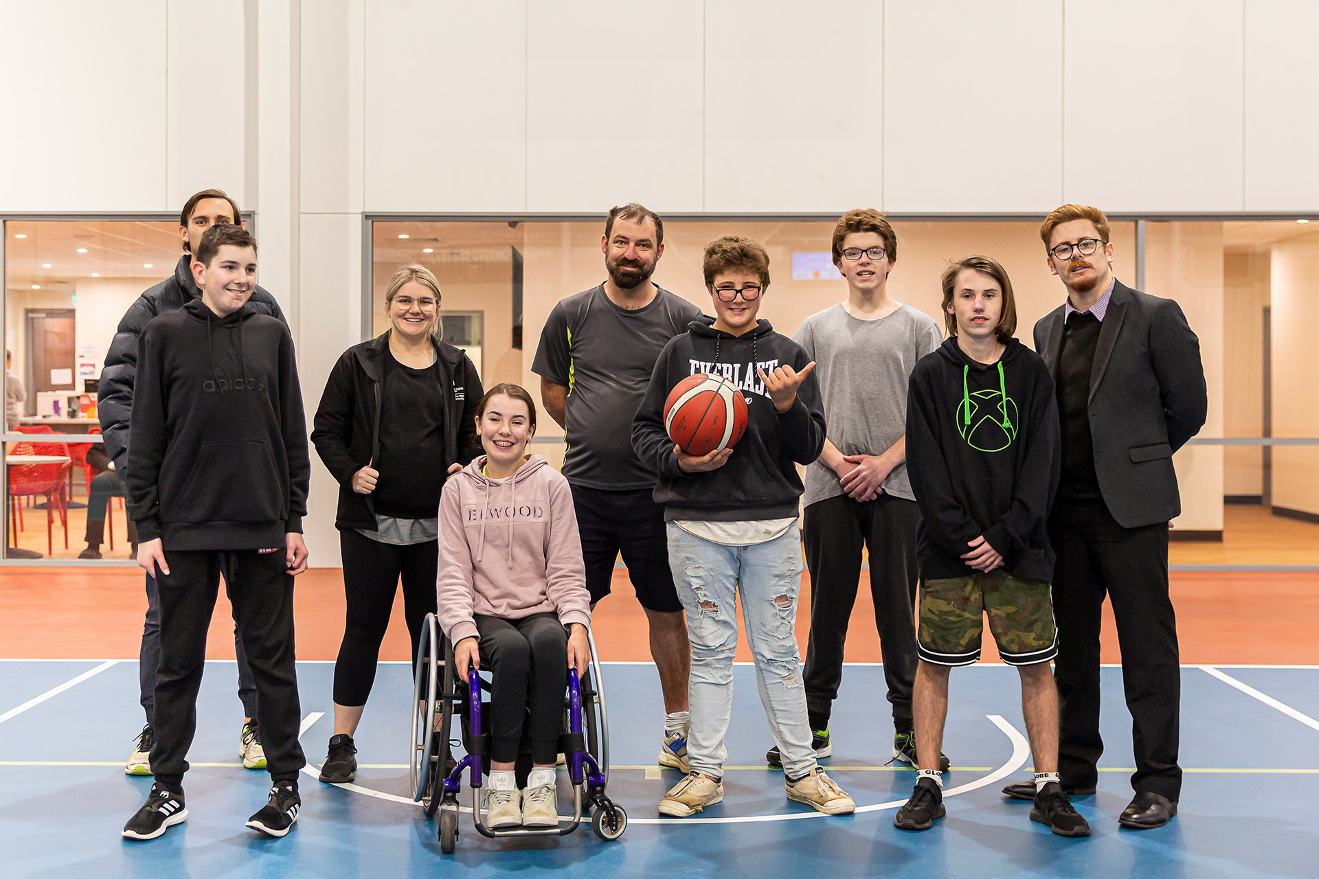 Group photo from the All-inclusive Multi-sport mash up program